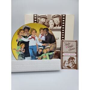 Vintage Nostalgia Shirley Temple collectors plate "Captain January"